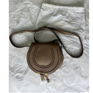 Chloe Mini Marcie Crossbody Nut